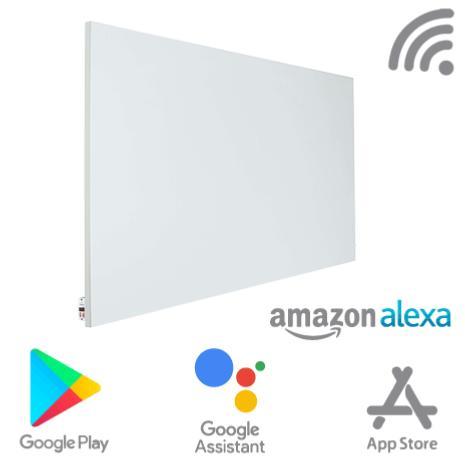 Trianco Aztec Infrared Powder Coated Heating Panel 600mm x 600mm White FG45500TCW