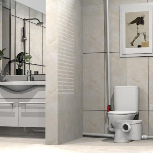 FlowPro Macerator for WC & Bathroom - Side Outlet FP400