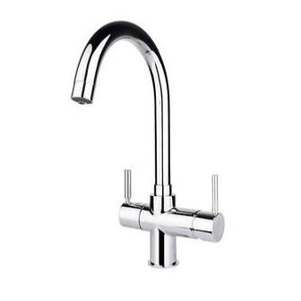 InSinkErator Roma 3N1 J Shape Instant Hot Water Tap Chrome with Tank and Filter 45153 +44983