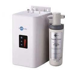 InSinkErator 4N1 Touch L Shape Instant Hot Water Tap Chrome with Tank and Filter 45356-ISE+45094