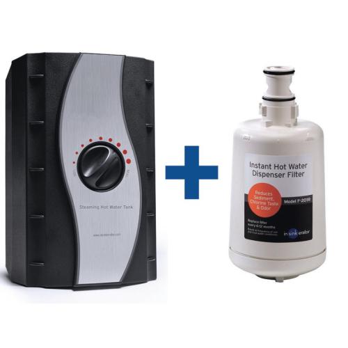 InSinkErator Instant Boiling Hot Water Boiler Tank Instant Tea & Filter 44983