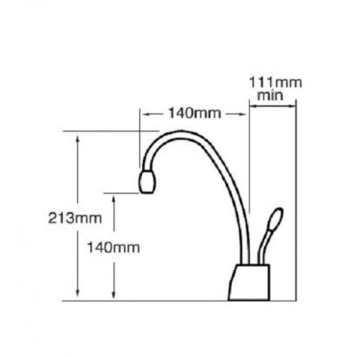 InSinkErator 3574 Instant Hot Water Pack - Includes Hot water Tap, Tank & Filter