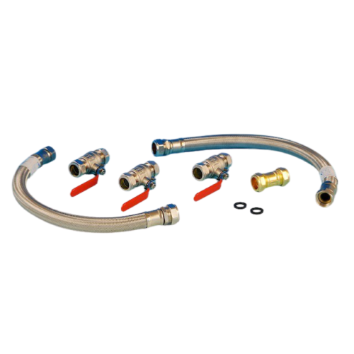 Calmag 22mm Stainless Steel Installation Kit for Water Softeners WS-HFK
