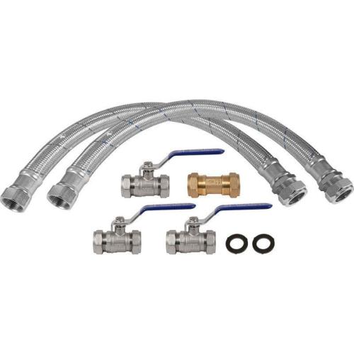 Calmag 22mm Stainless Steel Installation Kit for Water Softeners WS-HFK