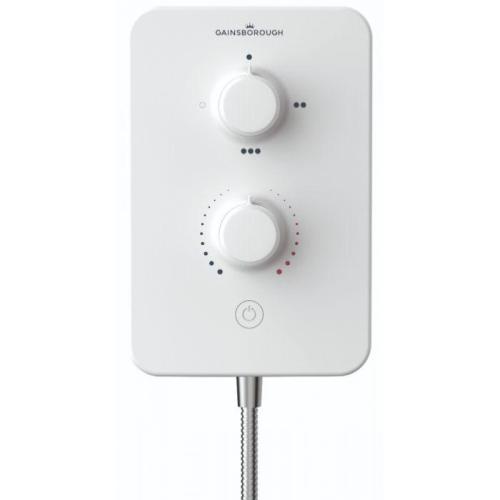 Gainsborough Slim Duo Electric Shower White 8.5kw GSD85