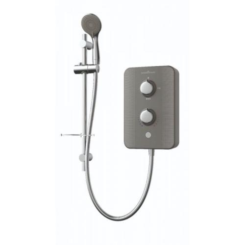 Gainsborough Slim Duo Electric Shower Titanium Grey 9.5kw GSDTG95