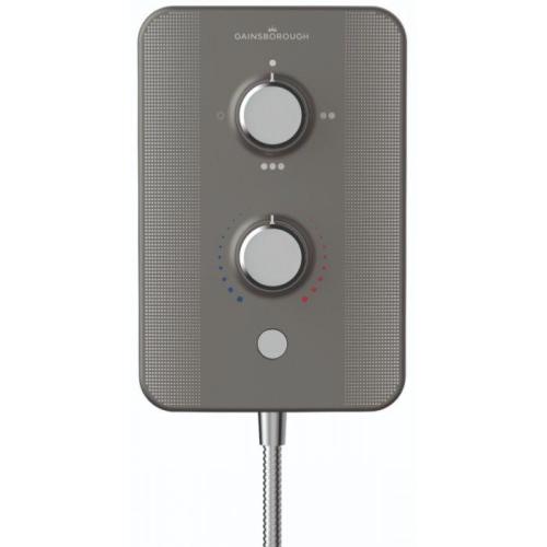 Gainsborough Slim Duo Electric Shower Titanium Grey 9.5kw GSDTG95