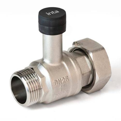 Inta 1?" Female Swivel X 1?" Male Flat Face Extended Ball Valve HPBV114X2