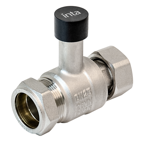 Inta 1?" Female Swivel X 35mm Extended Ball Valve HPBV35