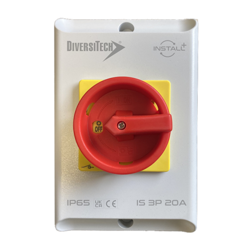 Diversitech Rotary Isolator 32A 3 Pole IS-3P-32A