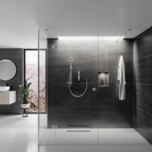 Aqualisa iSystem Smart Concealed Shower with Adjustable Head - HP/Combi ISD.A1.BV.23