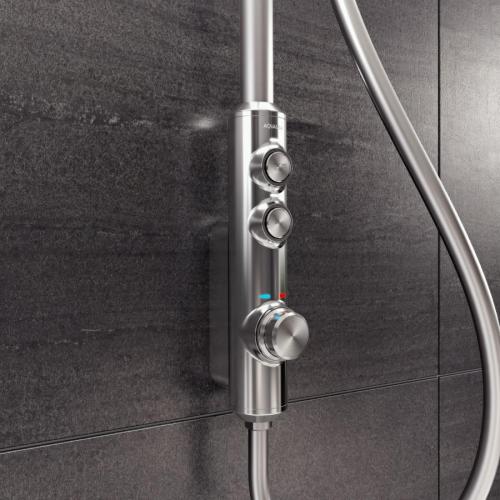 Aqualisa iSystem Smart Exposed Shower with Adjustable Head - HP/Combi ISD.A1.EV.23