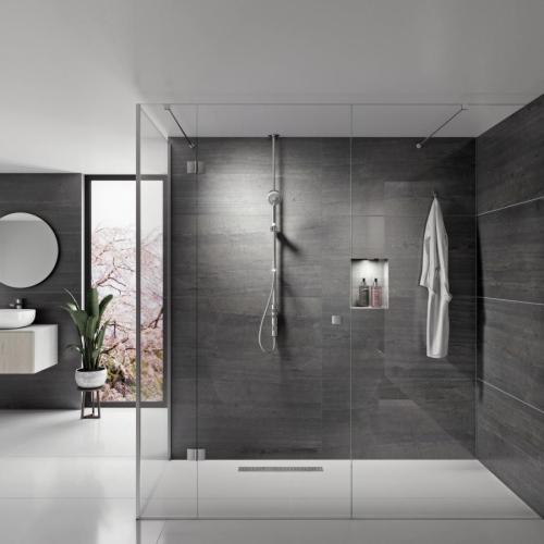 Aqualisa iSystem Smart Exposed Shower with Adjustable Head - Gravity Pumped ISD.A2.EV.23