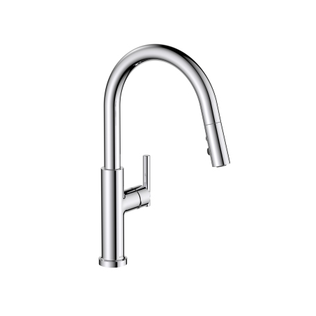 Bristan Jule Sink Mixer with pull-out extending hose and Eco Start JU PULLSNK C