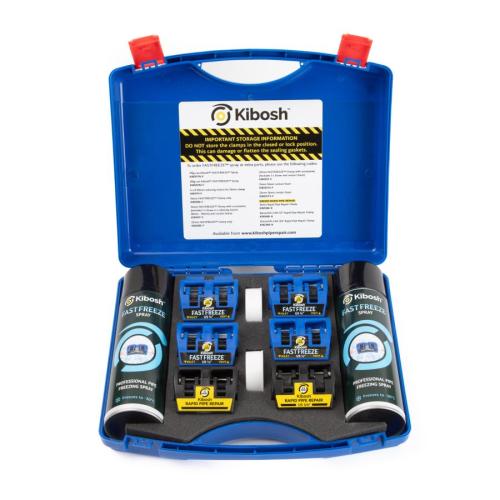 Kibosh Professional Rapid Repair and FASTFREEZE Kit with Carry Case KIBKIT6-RF