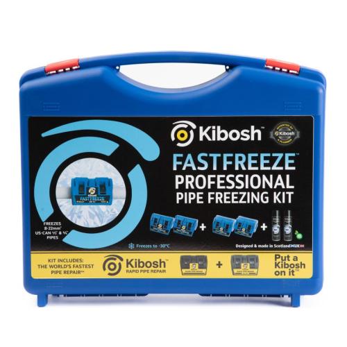 Kibosh Professional Rapid Repair and FASTFREEZE Kit with Carry Case KIBKIT6-RF