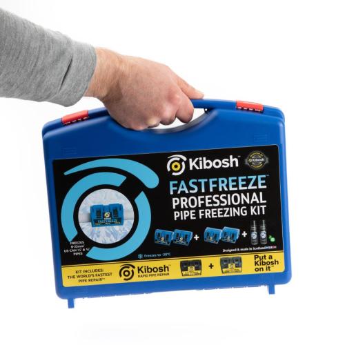 Kibosh Professional Rapid Repair and FASTFREEZE Kit with Carry Case KIBKIT6-RF
