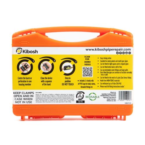Kibosh Rapid Pipe and Leak Repair Kit