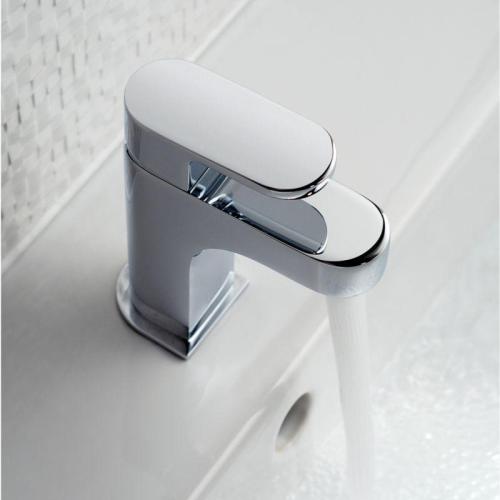 Vado Life Mono Basin Mixer with Clic-Clac Waste LIF-100/CC-C/P