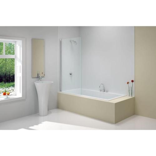 Merlyn Ionic Fixed Square Bathscreen 800 x 1500mm MB0