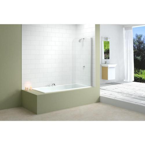 Merlyn Single Curved Bathscreen 800 X 1500mm MB1