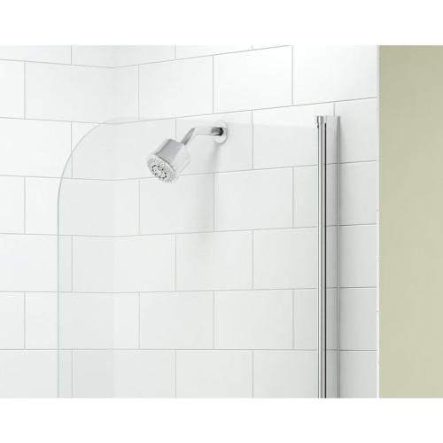 Merlyn Single Curved Bathscreen 800 X 1500mm MB1