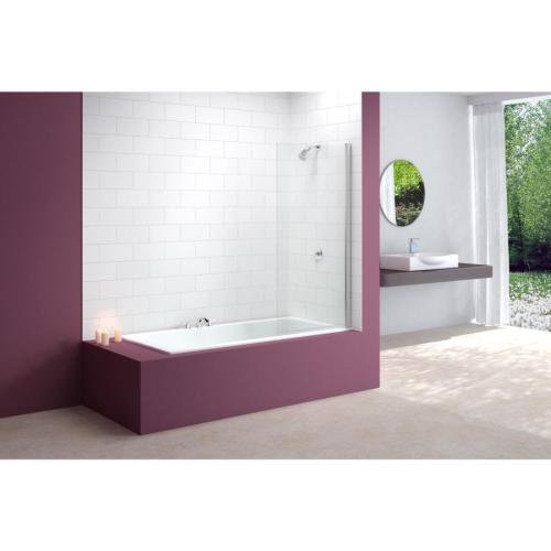 Merlyn Single Square Bathscreen 800 X 1500mm MB2