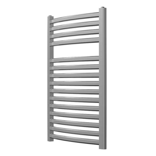 Vogue Curvee 800 x 500mm Arched Crossbar Towel Rail Heating Only Chrome 802BTU MD050 MS0800500CP