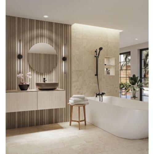Aqualisa Midas 220 Bath Shower Mixer Matt Black MD220BSM.MB