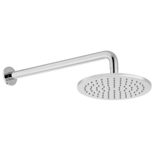 Vado Nebula Round Shower Head 200mm (8?) Diameter + Arm NEB-RO/20-SA-CP