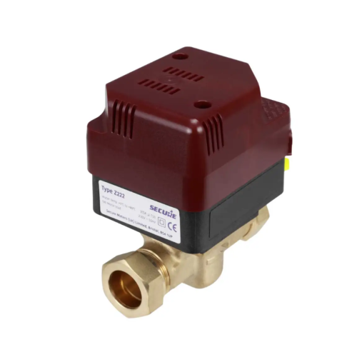 Secure 22mm 2 Port Motorised Valve Z222