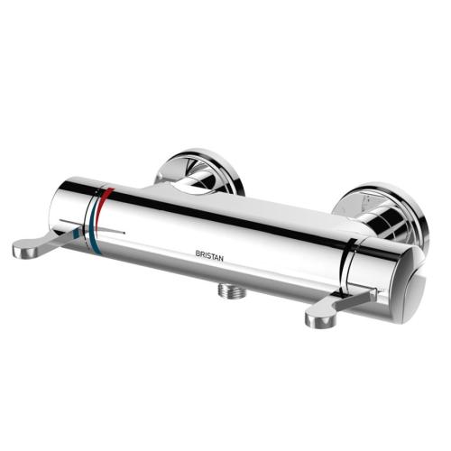 Bristan Opac Bar Shower Valve With Lever Handles OP SHXVO ISOL EL C
