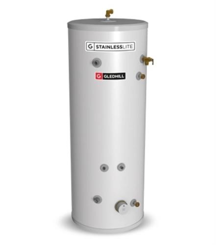 Gledhill StainlessLite Plus 180L Solar Heat Pump Cylinder PLUHP180S