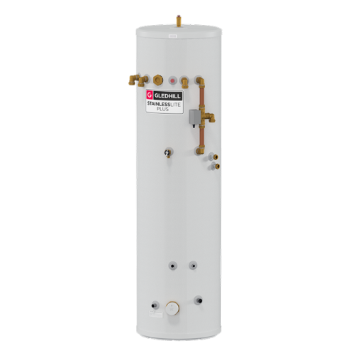 Gledhill StainlessLite Plus 200L DUO Heat Pump with Buffer Store PLUHP200DUO