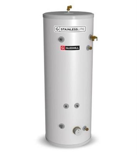 Gledhill StainlessLite Plus 300L Solar Heat Pump Cylinder PLUHP300S