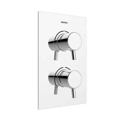 Bristan Prism Recessed Thermostatic Dual Control Shower Valve PM2 SHCDIV C