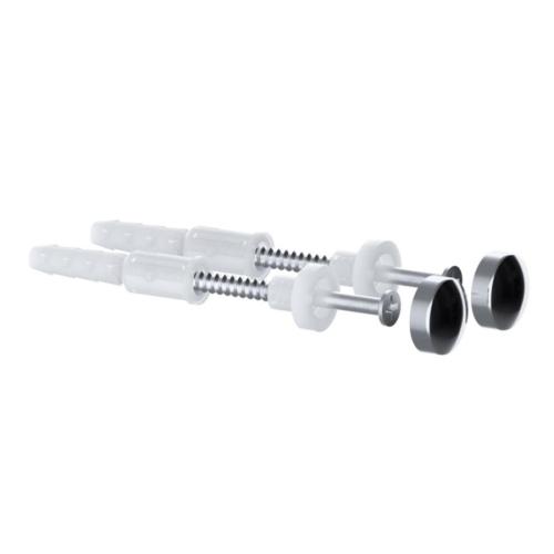 Viva Straight Floor Toilet Pan Fixing Kit (Chrome Cap) PP0028/A