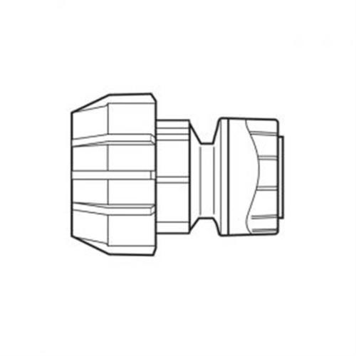 Polypipe Polyfast 25mm x 22mm Straight Coupler 47825