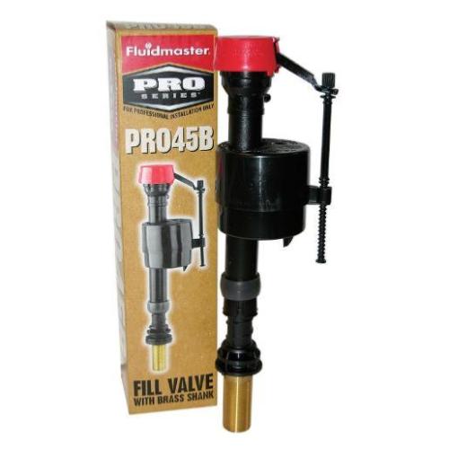 Fluidmaster Pro Bottom Entry Fill Valve with Brass Shank PRO45B