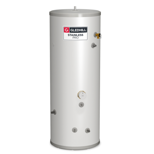 Gledhill Stainless Pro Unvented Indirect 90L Hot Water Cylinder PROIN90