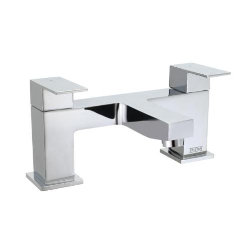 Bristan Qubo Bath Filler Chrome QB BF C