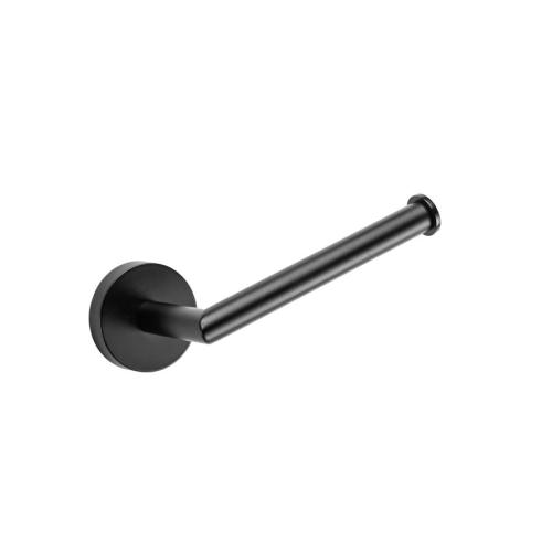 Croydex Flexi-Fix Matt Black Epsom Toilet Roll Holder QM481121