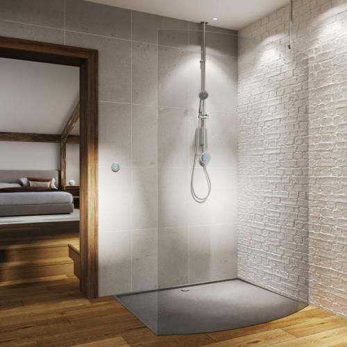 Aqualisa Quartz Classic Smart Exposed Shower with Adjustable Head - GP QZD.A2.EV.23