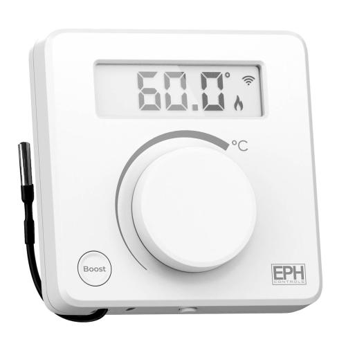 EPH RF Cylinder thermostat with boost button RFC