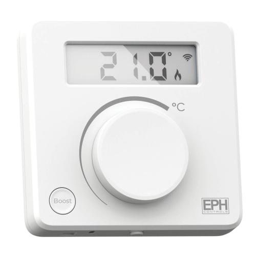 EPH RF Room Thermostat with boost button RFR