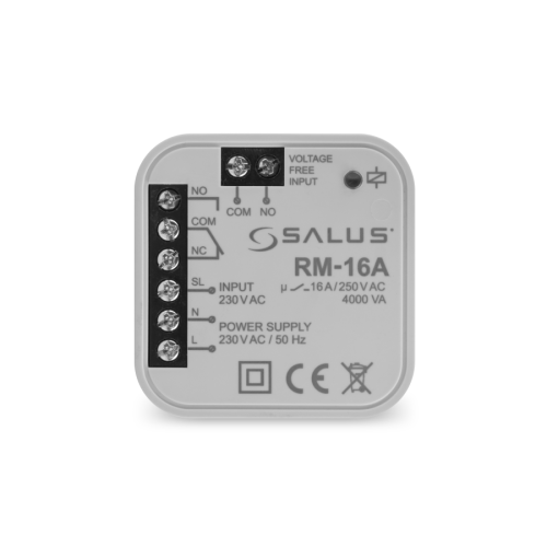 Salus Smart Home Hardwired Control Relay RM-16A