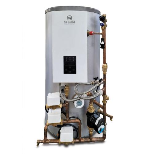 Strom All in One 11Kw Single Phase Heat Only boiler & 170L Preplumbed Indirect Cylinder SBSP11H170PP