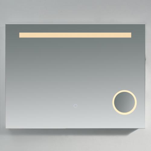 Plumb2u Cabrera 600 x 800mm Illuminated LED Mirror - Clear Glass SHM6080