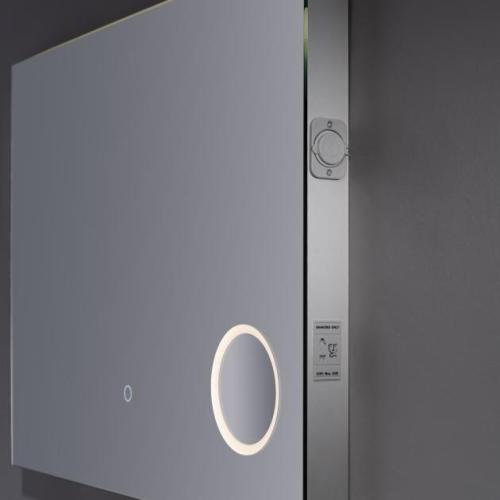 Plumb2u Cabrera 600 x 800mm Illuminated LED Mirror - Clear Glass SHM6080