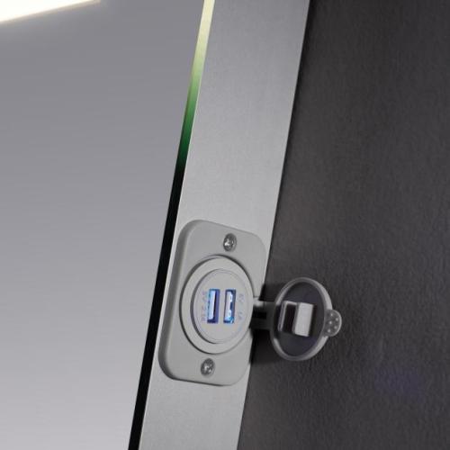Plumb2u Cabrera 600 x 800mm Illuminated LED Mirror - Clear Glass SHM6080